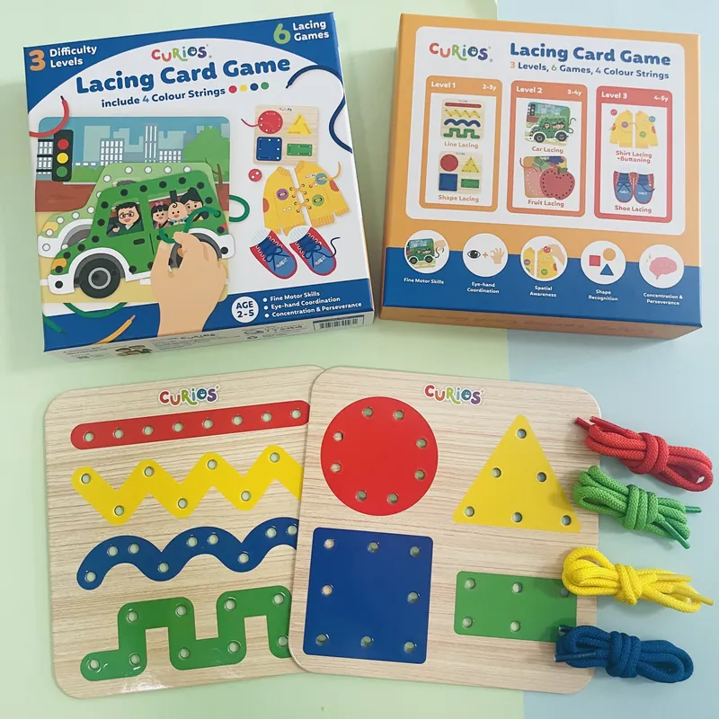 Curios Lacing Card Game