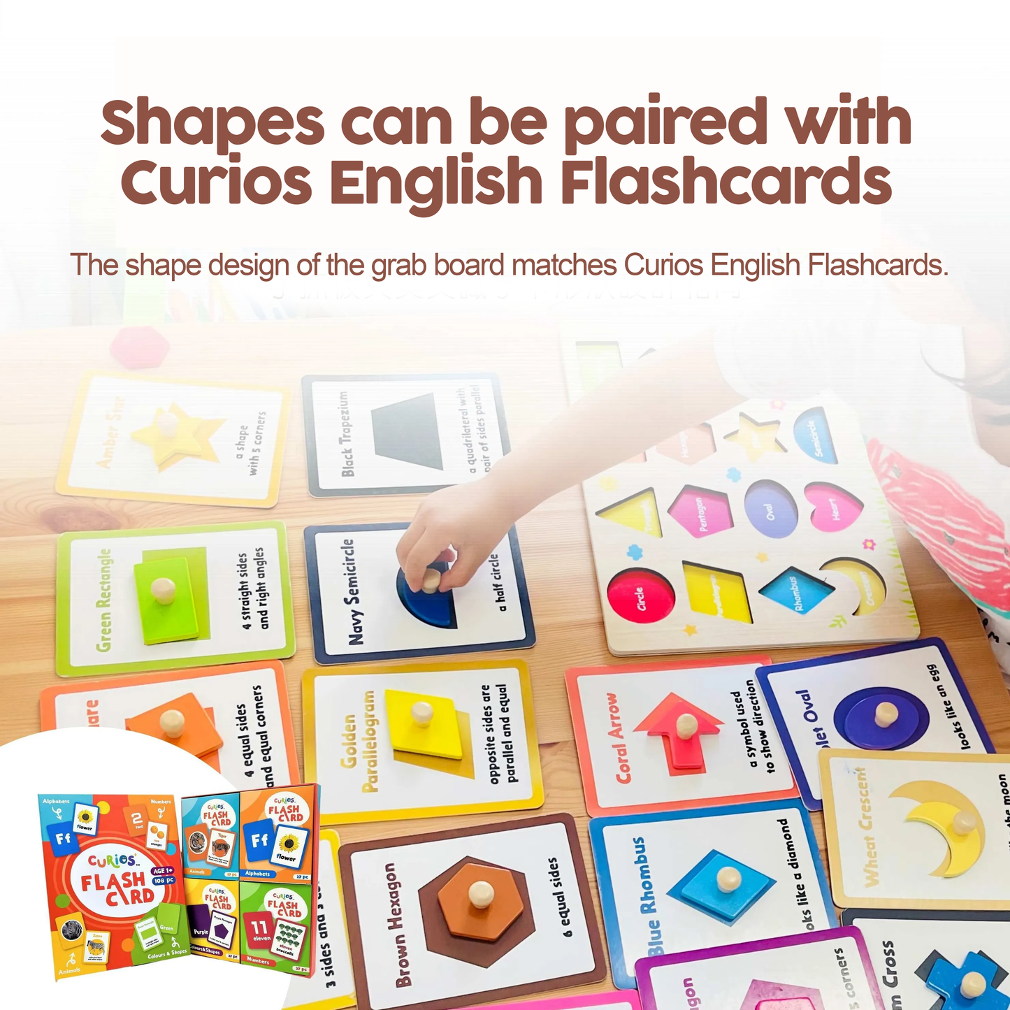 Curios - Magnetic Shape Board (Canada)