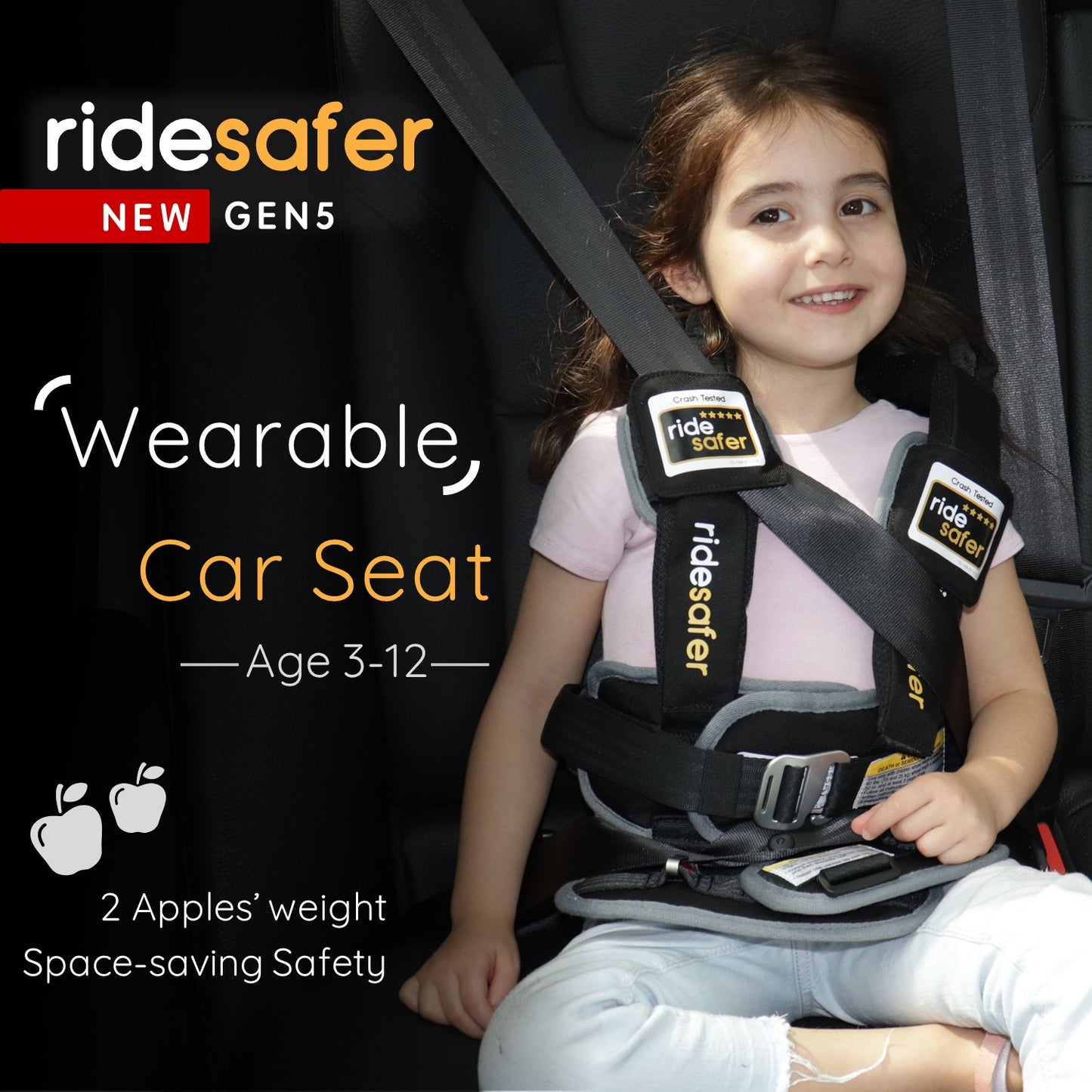 RideSafer Delight Travel Vest GEN5