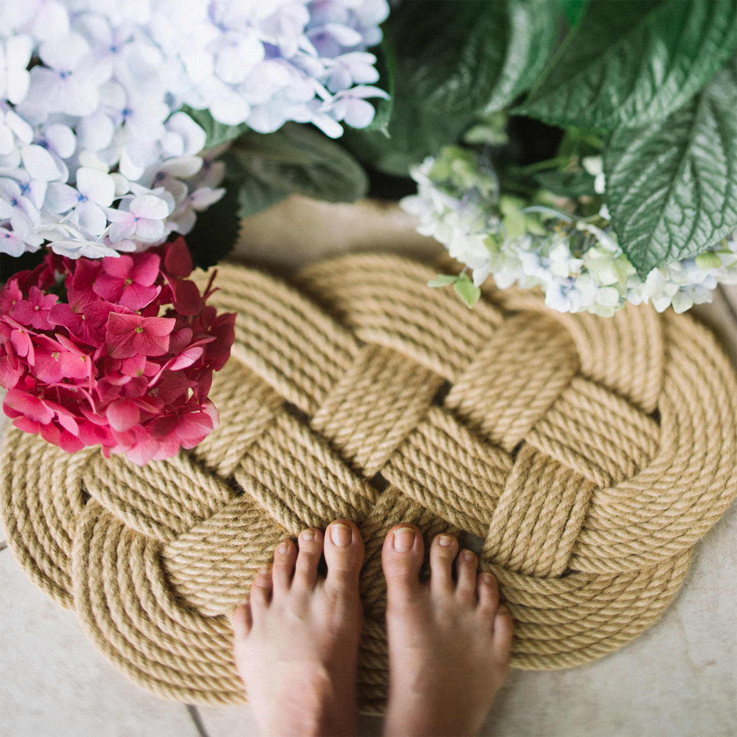 Jute Oval Rug